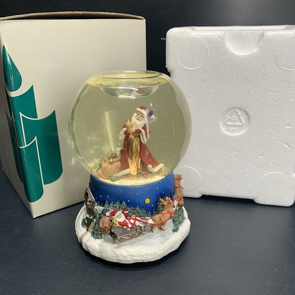 PartyLite | Accents | Vintage Party Lite Snow Globe With Candle Holder ...
